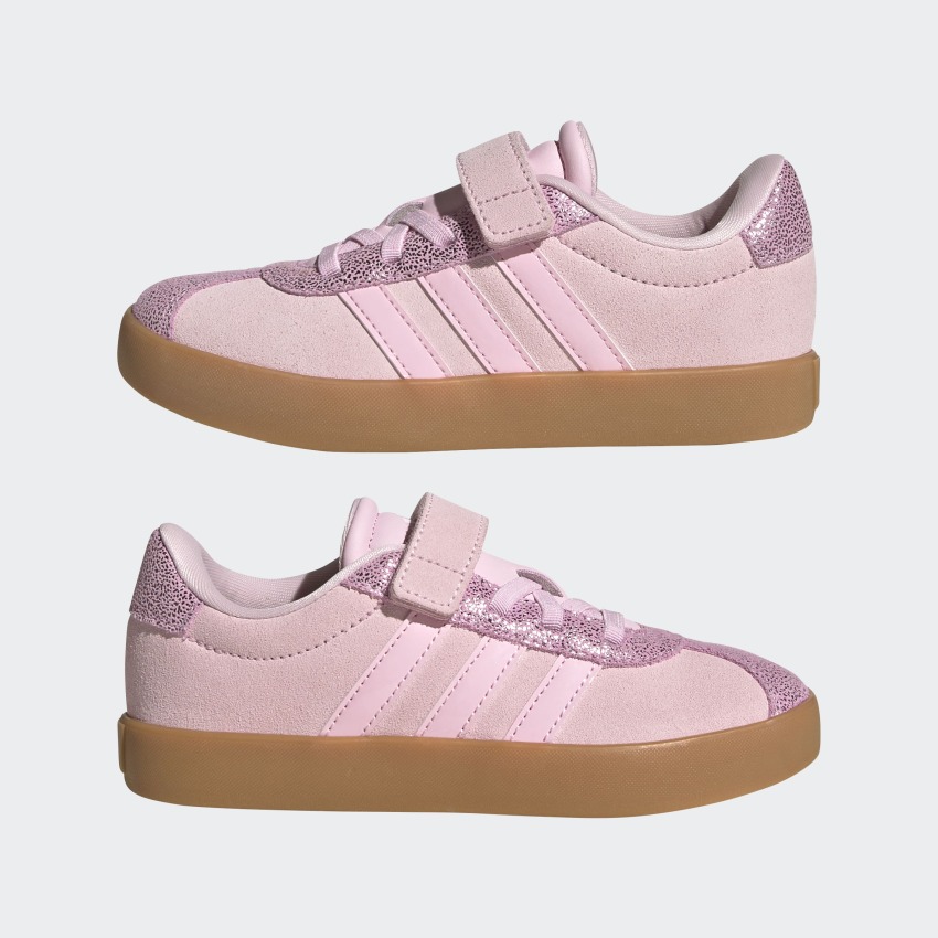 Adidas VL Court 3.0 Pembe Çocuk Günlük Ayakkabı - 9