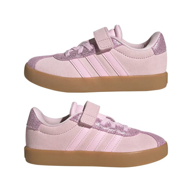 Adidas VL Court 3.0 Pembe Çocuk Günlük Ayakkabı - 7
