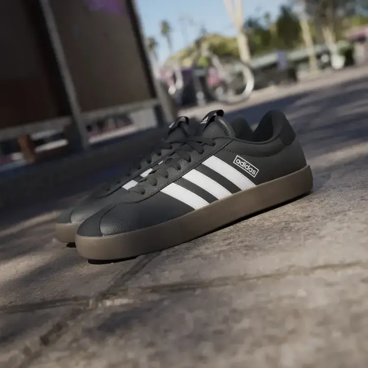 Adidas VL Court 3.0 Siyah Erkek Günlük Ayakkabı - 3