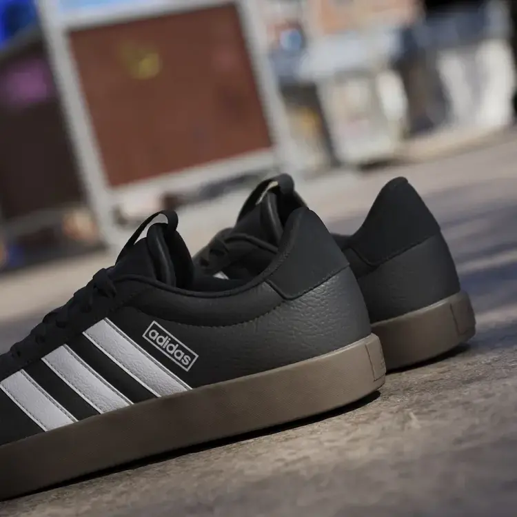 Adidas VL Court 3.0 Siyah Erkek Günlük Ayakkabı - 4