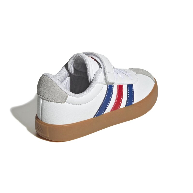 Adidas VL Court 3.0 Skateboarding Beyaz Çocuk Günlük Ayakkabı - 6