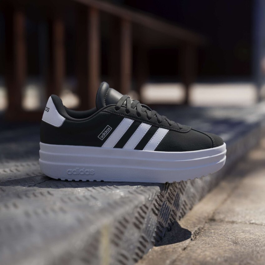 Adidas VL Court Bold J Siyah Çocuk Günlük Ayakkabı - 9