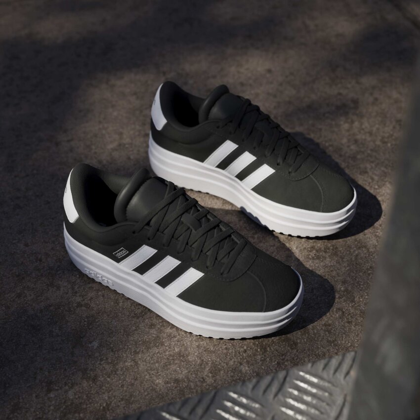 Adidas VL Court Bold J Siyah Çocuk Günlük Ayakkabı - 11