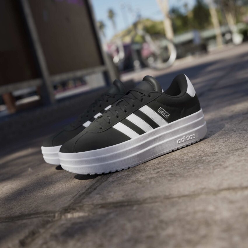 Adidas VL Court Bold J Siyah Çocuk Günlük Ayakkabı - 14