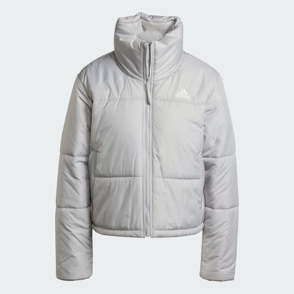 Adidas W BSC PADDED J Gri Kadın Mont - 4