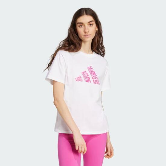 Adidas W C Camo Tee Kadın Tshirt - 1