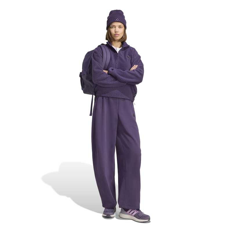 Adidas W Ct Fleece Hz Mor Kadın Polar - 4