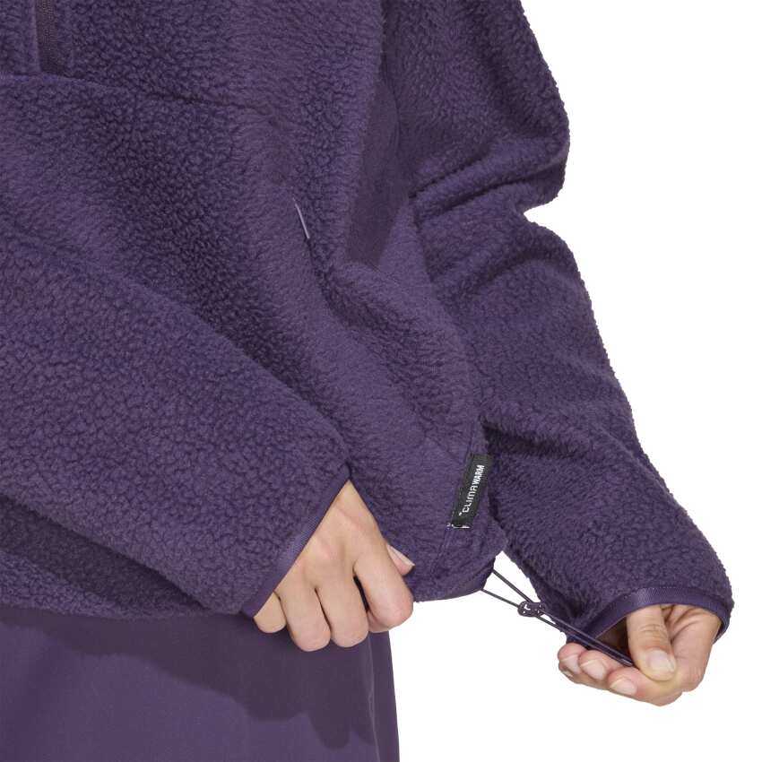 Adidas W Ct Fleece Hz Mor Kadın Polar - 5