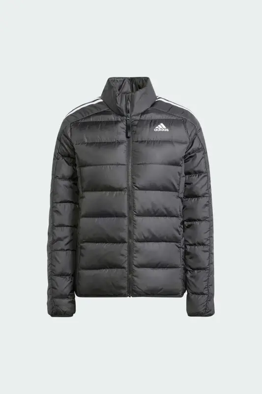 Adidas Essentials 3 Bantlı Hafif Dolgulu Siyah Kadın Mont - 3