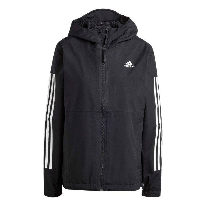 Adidas Essentials 3-Stripes RAIN.RDY Siyah Kadın Mont - 7