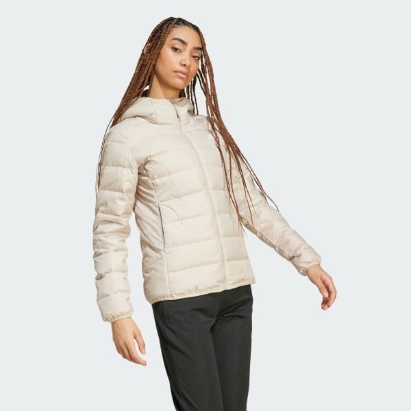 Adidas W ESS L D HO J Bej Kadın Mont - 3