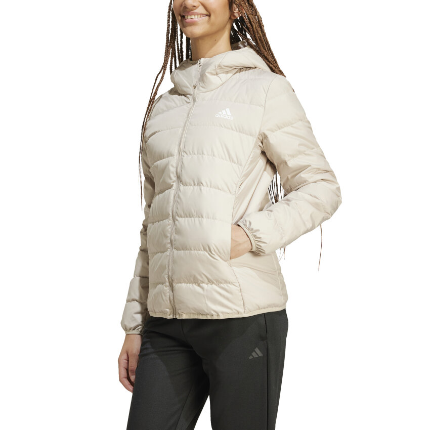 Adidas Essentials Light Down Bej Kadın Mont - 3