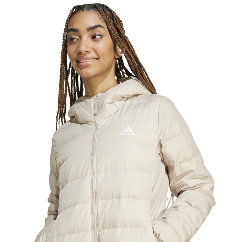 Adidas Essentials Light Down Bej Kadın Mont - 6
