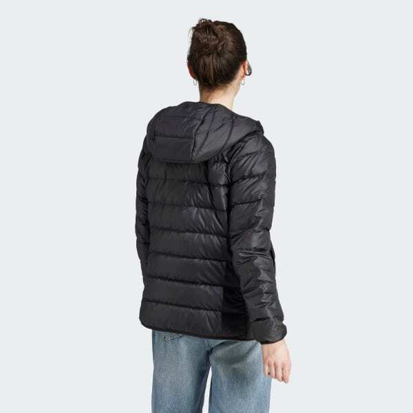 Adidas W ESS L D HO J SİYAH Kadın Mont - 2