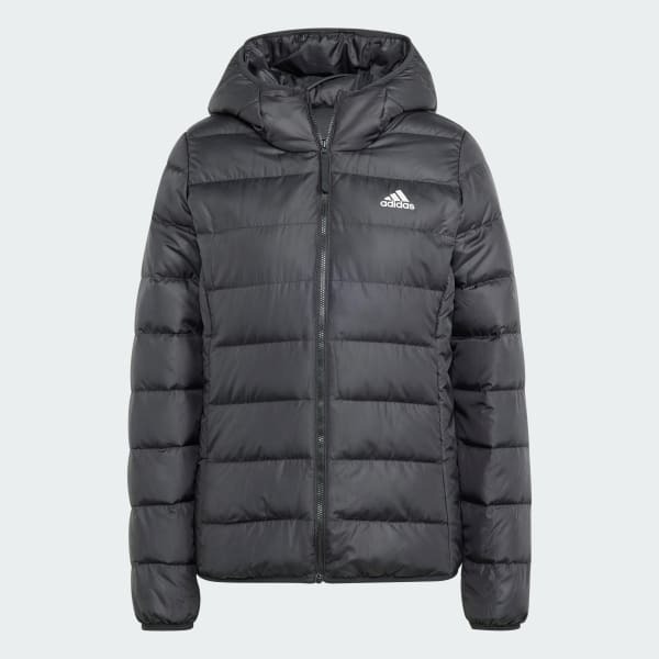 Adidas W ESS L D HO J SİYAH Kadın Mont - 4