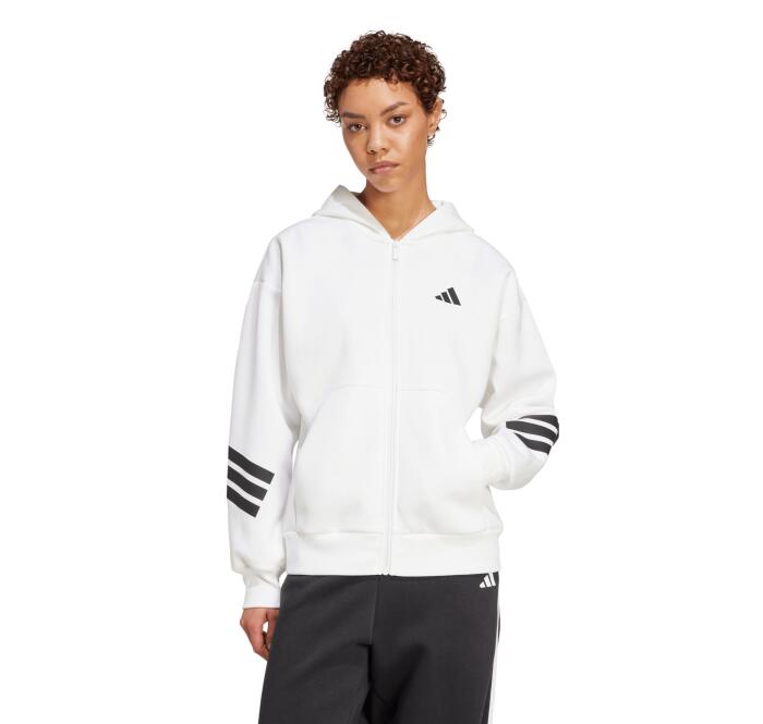Adidas W FI 3S Fz Hd Kadın Eşofman Üstü - 1