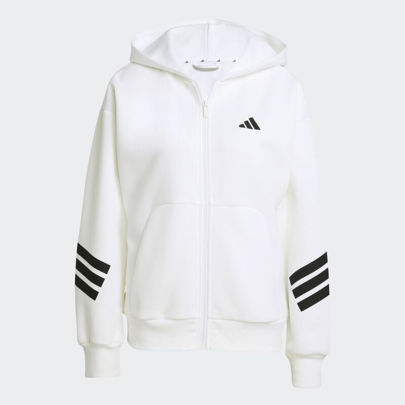 Adidas W FI 3S Fz Hd Kadın Eşofman Üstü - 6