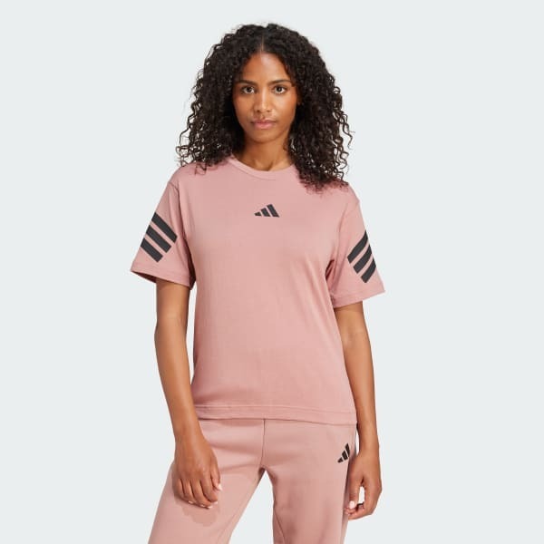 Adidas Future Icons 3-Stripes Kadın Tshirt - 1