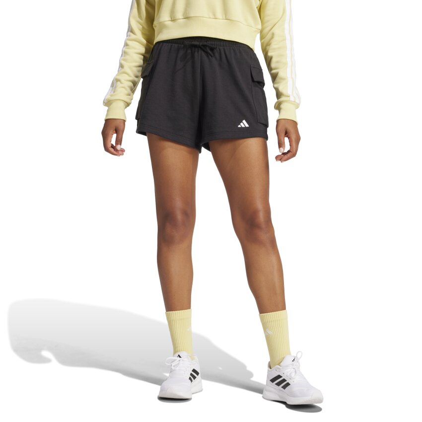 Adidas Loose Fit Siyah Kadın Şort - 1