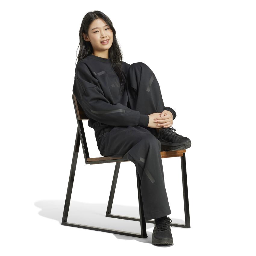 Adidas W Z.N.E. Bar Siyah Kadın Eşofman Altı - 3