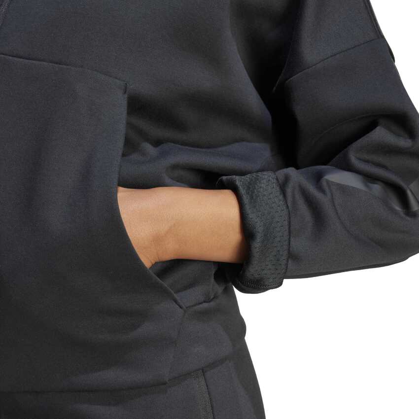 Adidas W Z.N.E. Fz Siyah Kadın Eşofman Üstü - 7