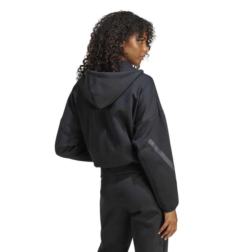 Adidas W Z.N.E. Fz Siyah Kadın Eşofman Üstü - 2