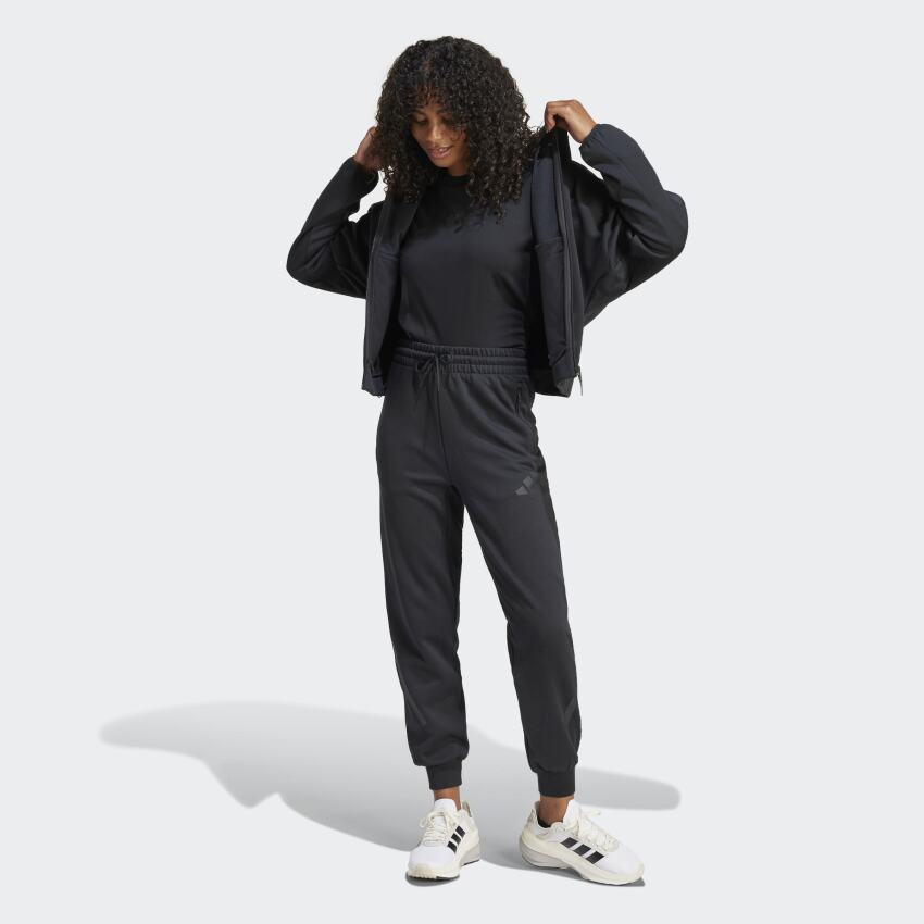 Adidas W Z.N.E. PT SİYAH Kadın Eşofman Altı - 4
