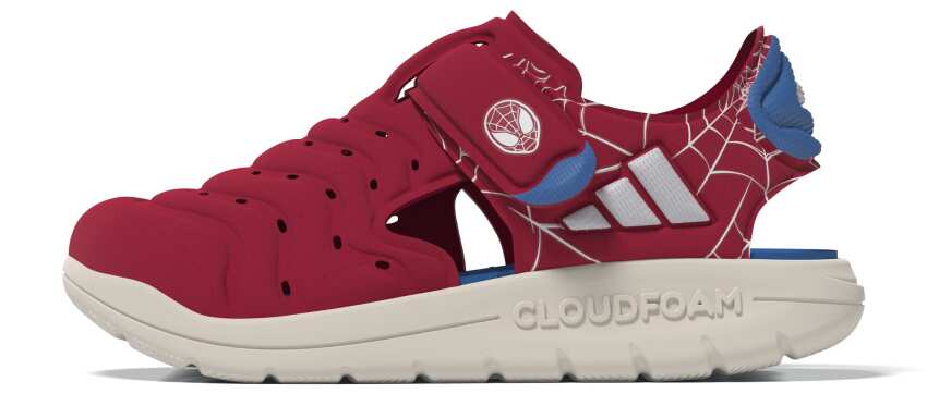 Adidas Water Sandal Spider-Man Kırmızı Çocuk Sandalet - 5