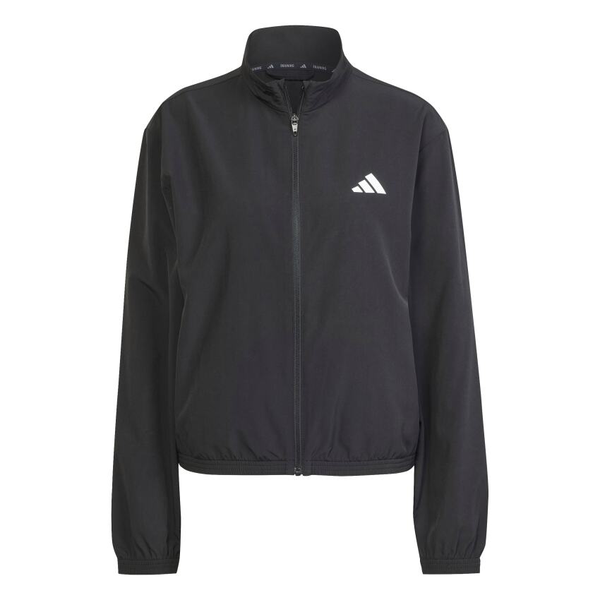 Adidas We 3S Woven Siyah Kadın Eşofman Üstü - 6