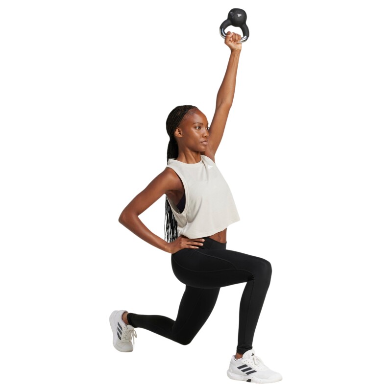 Adidas We Tank Bej Kadın Atlet - 3