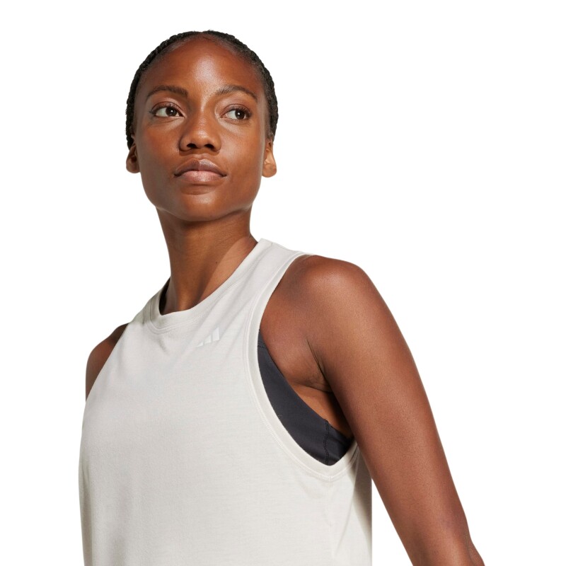 Adidas We Tank Bej Kadın Atlet - 4