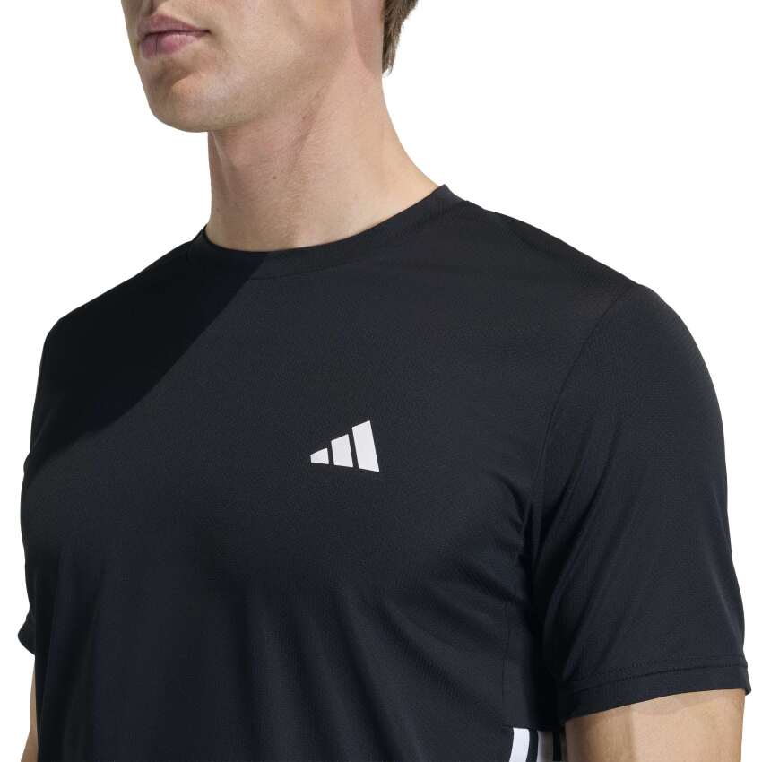 Adidas Workout Essentials Base 3-Stripes Siyah Erkek Tshirt - 5