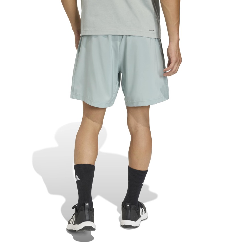 Adidas Workout Essentials Base Dokuma Yeşil Erkek Şort - 2