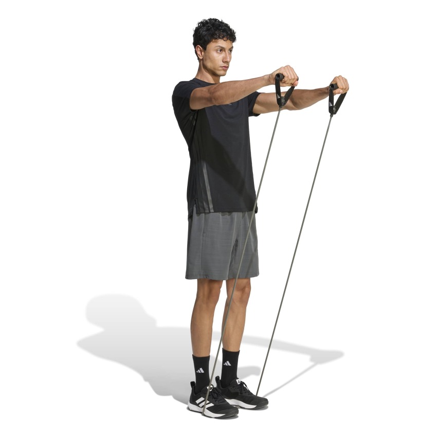 Adidas Workout Essentials Base Kırçıllı Dokuma Siyah Erkek Şort - 3