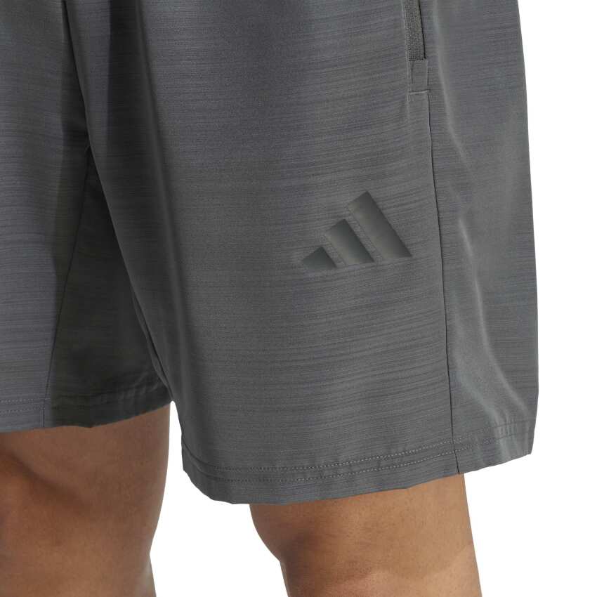 Adidas Workout Essentials Base Kırçıllı Dokuma Siyah Erkek Şort - 4