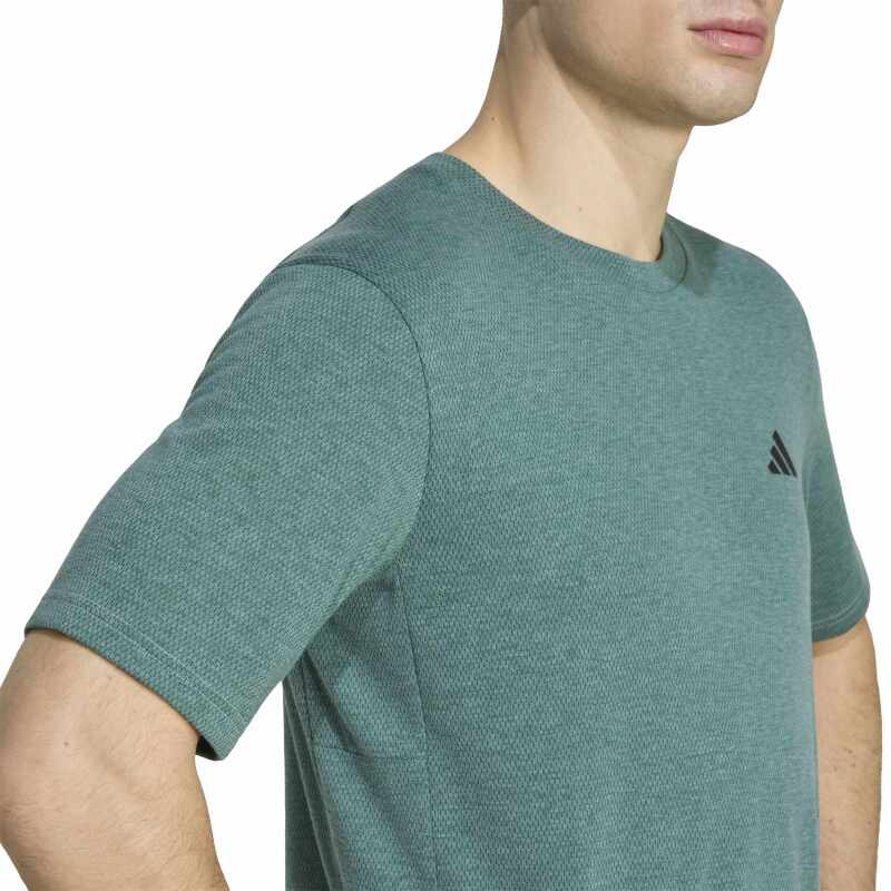 Adidas Workout Essentials Feelready Novelty Yeşil Erkek Tshirt - 5