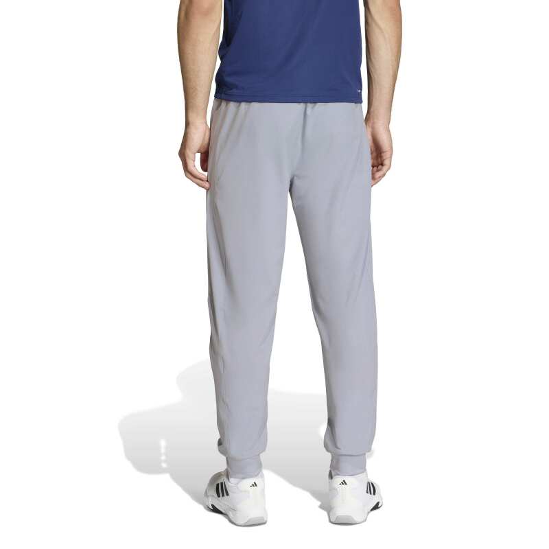 Adidas Workout Essentials Flex Dokuma Gri Erkek Eşofman Altı - 2