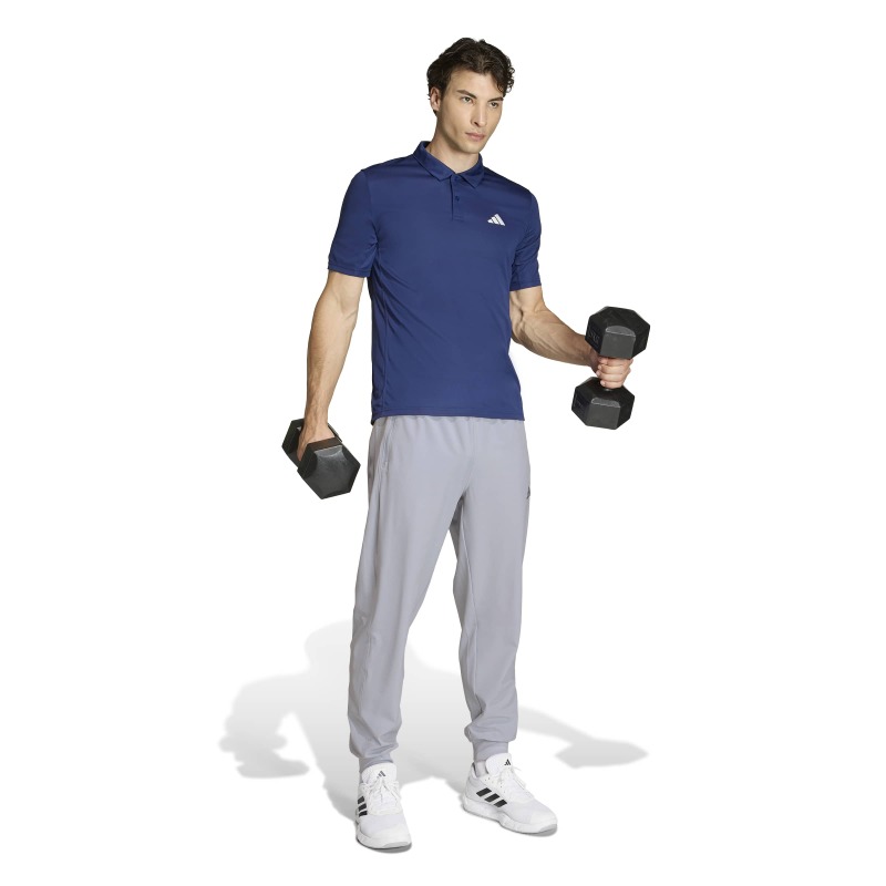 Adidas Workout Essentials Flex Dokuma Gri Erkek Eşofman Altı - 3