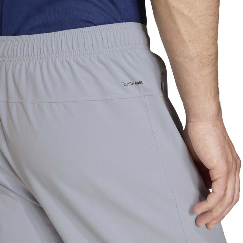 Adidas Workout Essentials Flex Dokuma Gri Erkek Eşofman Altı - 5