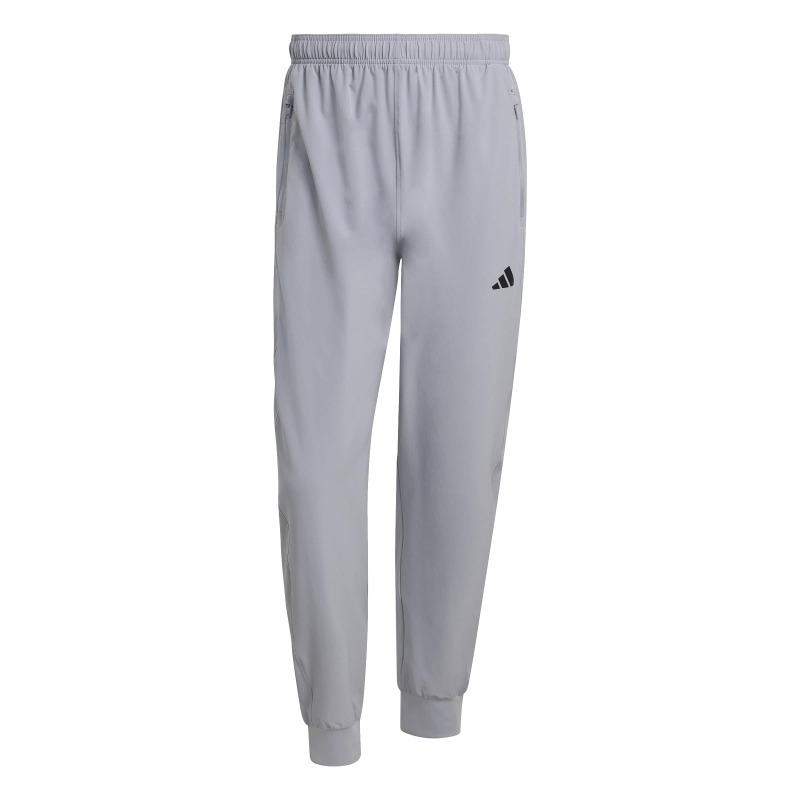 Adidas Workout Essentials Flex Dokuma Gri Erkek Eşofman Altı - 6