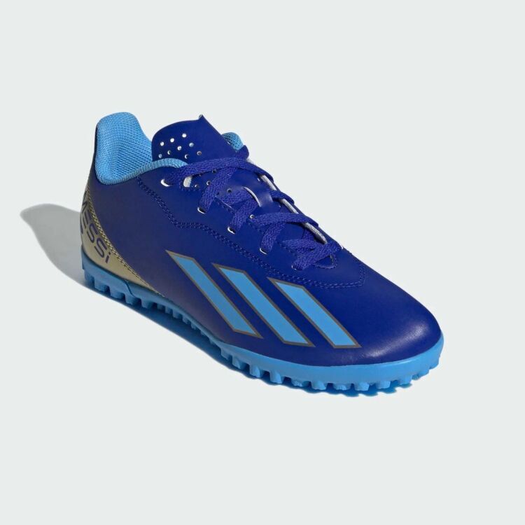 Adidas X CRAZYFAST CLUB TF J MESSI Mavi Çocuk Halı Saha Ayakkabısı - 4