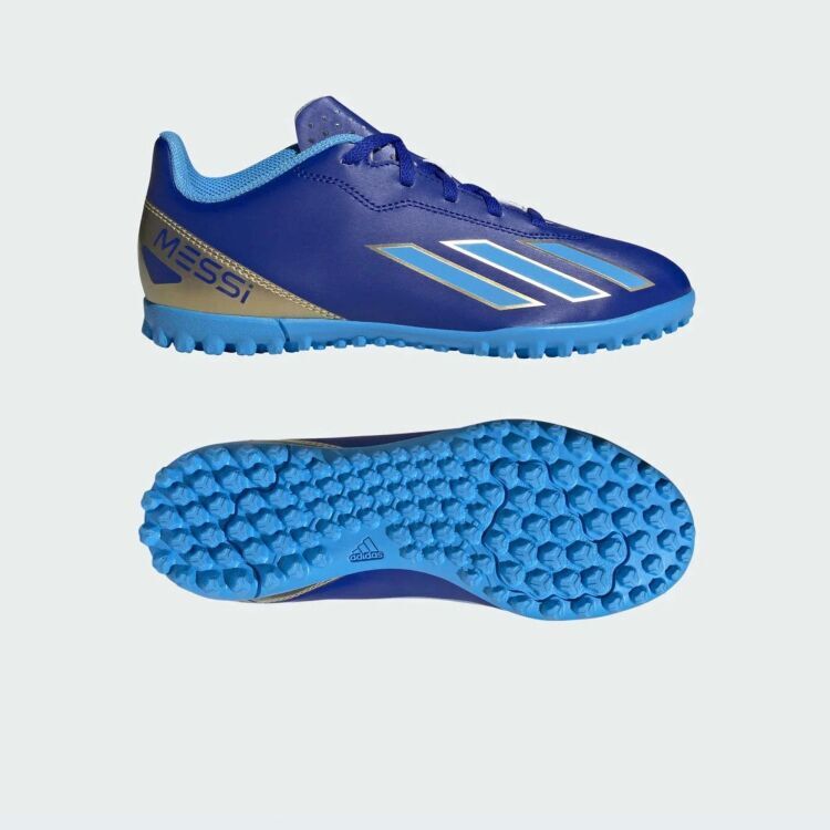Adidas X CRAZYFAST CLUB TF J MESSI Mavi Çocuk Halı Saha Ayakkabısı - 6