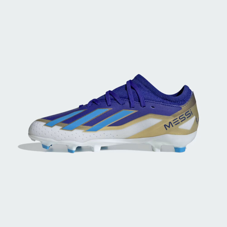 Adidas X CRAZYFAST LEAGUE FG J MESSI Mavi Çocuk Krampon - 6