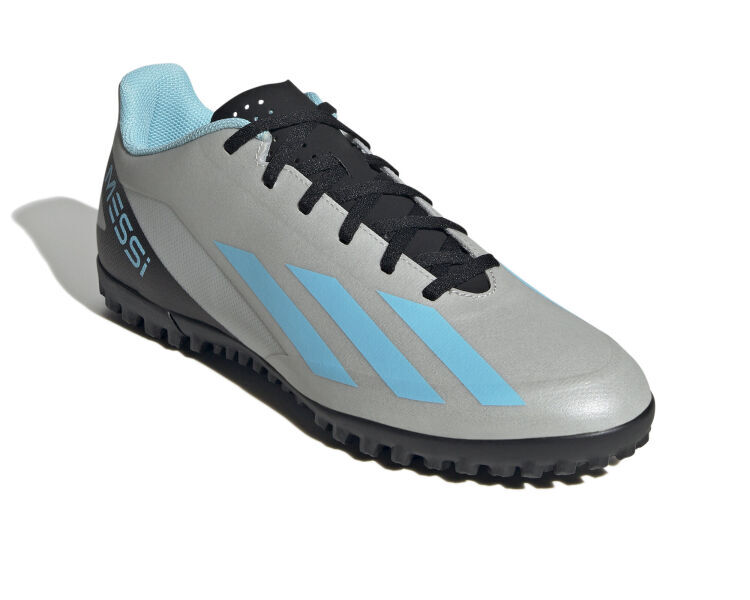 Adidas X CRAZYFAST MESSI.4 Gri Erkek Halı Saha Ayakkabısı - 3