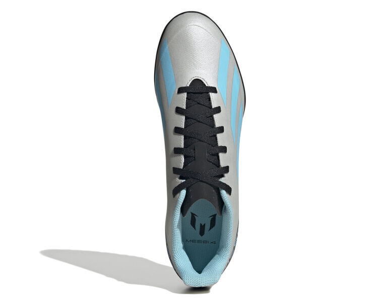 Adidas X CRAZYFAST MESSI.4 Gri Erkek Halı Saha Ayakkabısı - 4