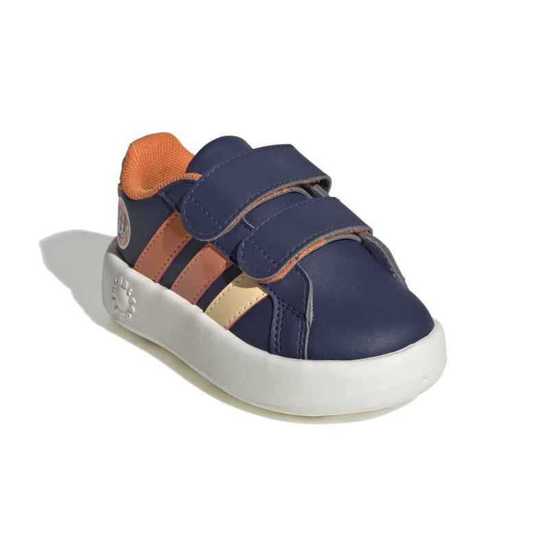 Adidas x Disney Mickey Mouse Grand Court Lacivert Çocuk Günlük Ayakkabı - 3