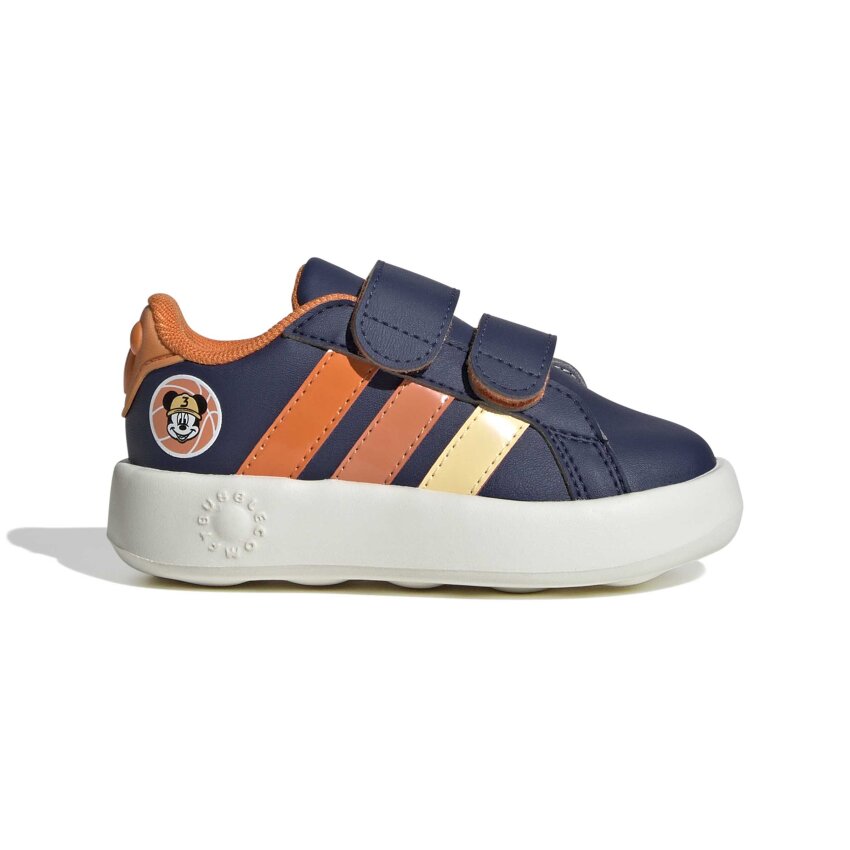 Adidas x Disney Mickey Mouse Grand Court Lacivert Çocuk Günlük Ayakkabı - 1