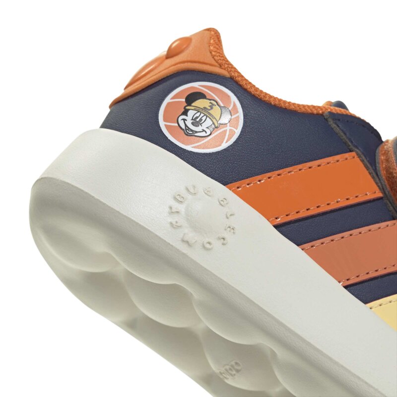 Adidas x Disney Mickey Mouse Grand Court Lacivert Çocuk Günlük Ayakkabı - 8
