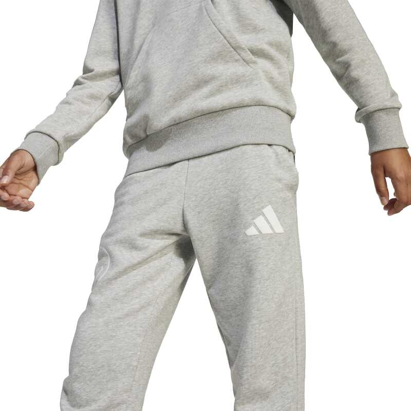 Adidas x Smileyworld Gri Çocuk Eşofman Altı - 4