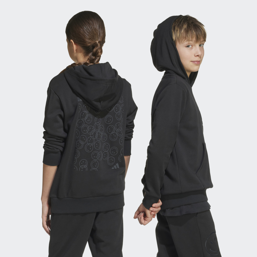 Adidas X Smileyworld Siyah Çocuk Sweatshirt - 2